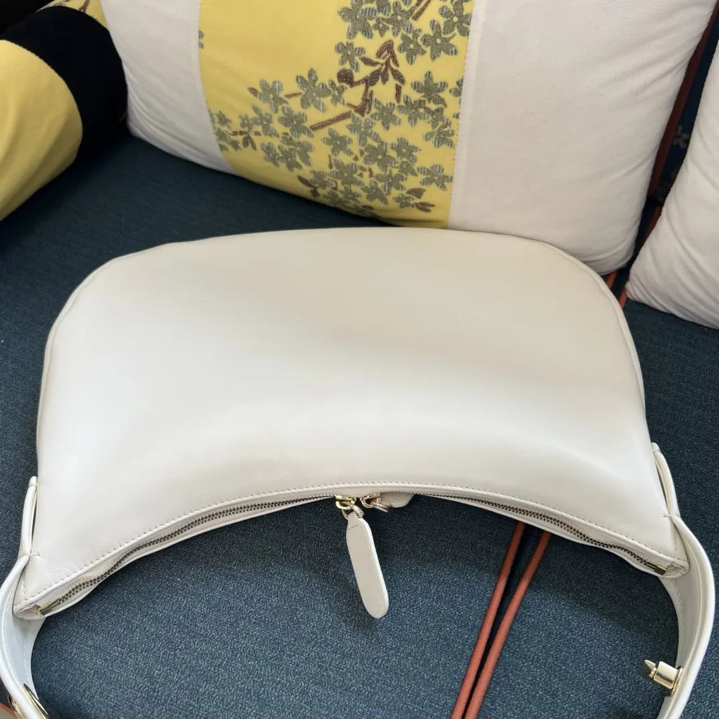 Valentino Cream Hobo Bag - Hình 5