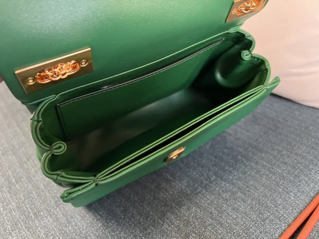 Valentino Emerald Green Bag roman - Hình 7