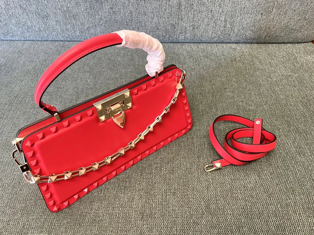 Valentino Coral Rockstud Bag - Hình 4