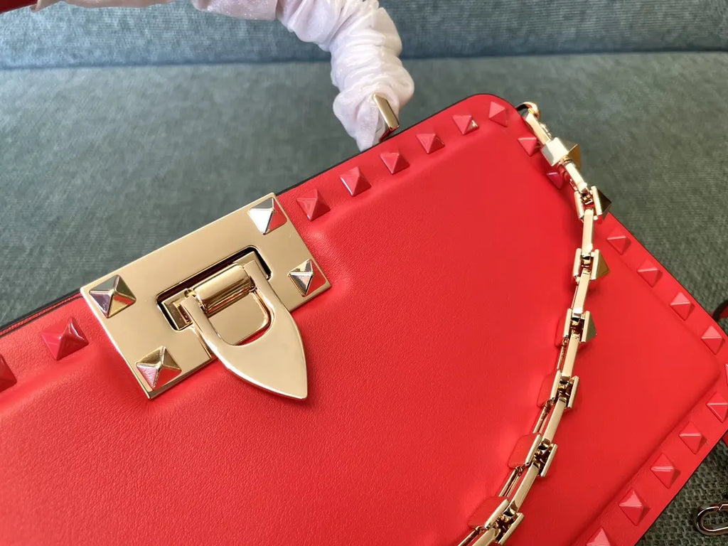 Valentino Coral Rockstud Bag - Hình 5