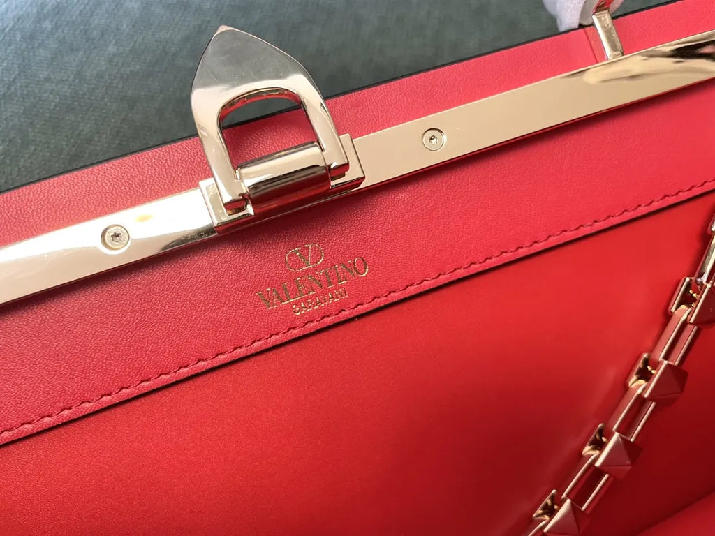Valentino Coral Rockstud Bag - Hình 8