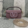 Valentino Mauve Crystal VLogo Bag