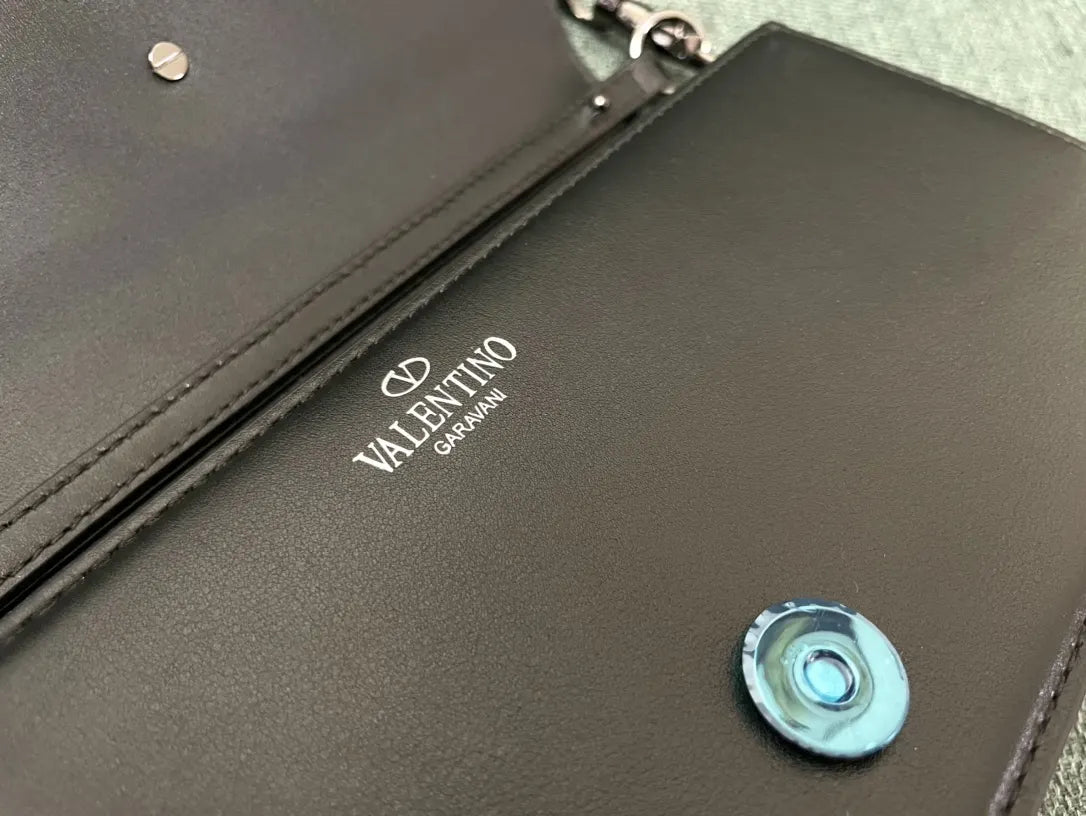 Valentino Anthracite VLogo Bag - Hình 5