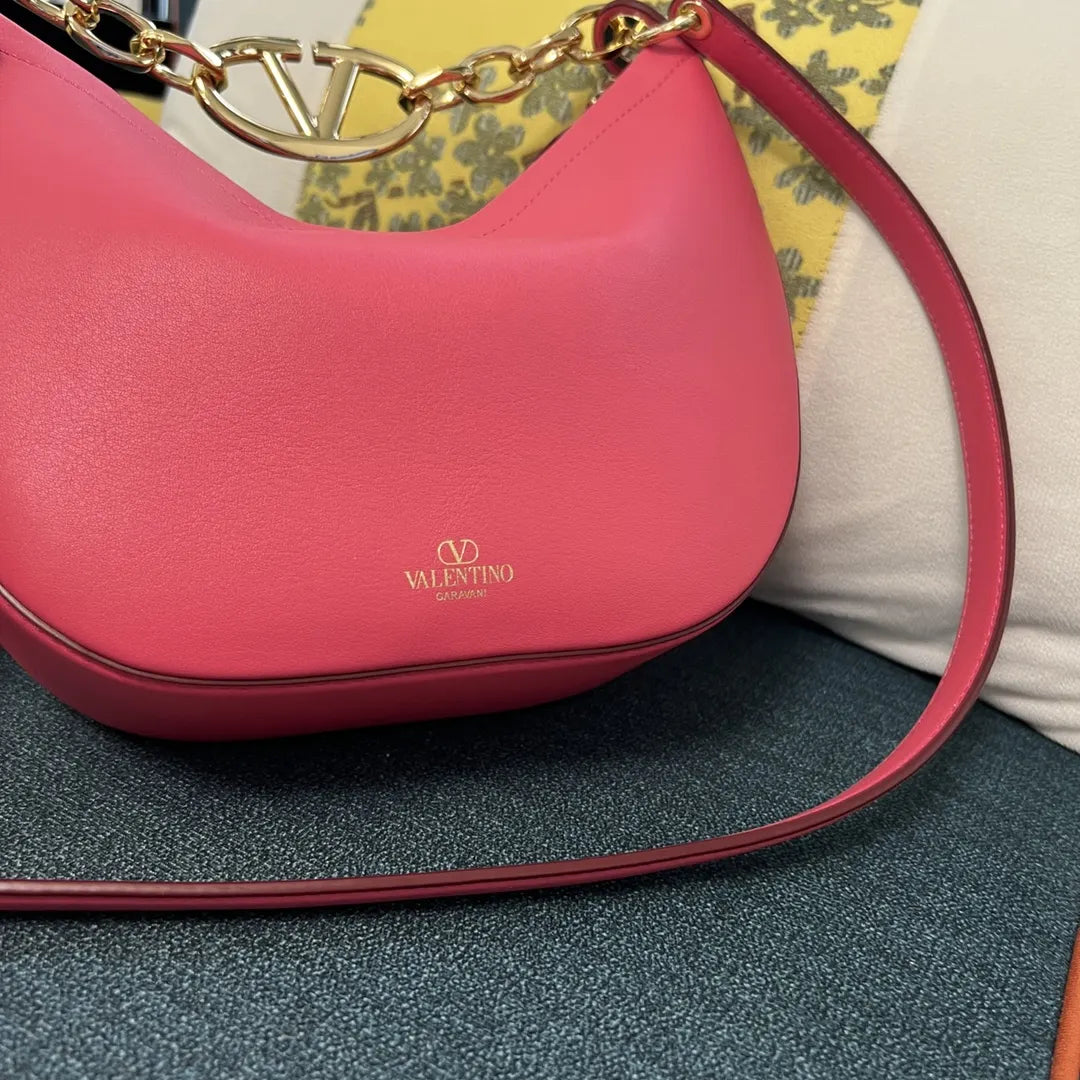 Valentino Fuchsia Hobo Bag - Hình 6