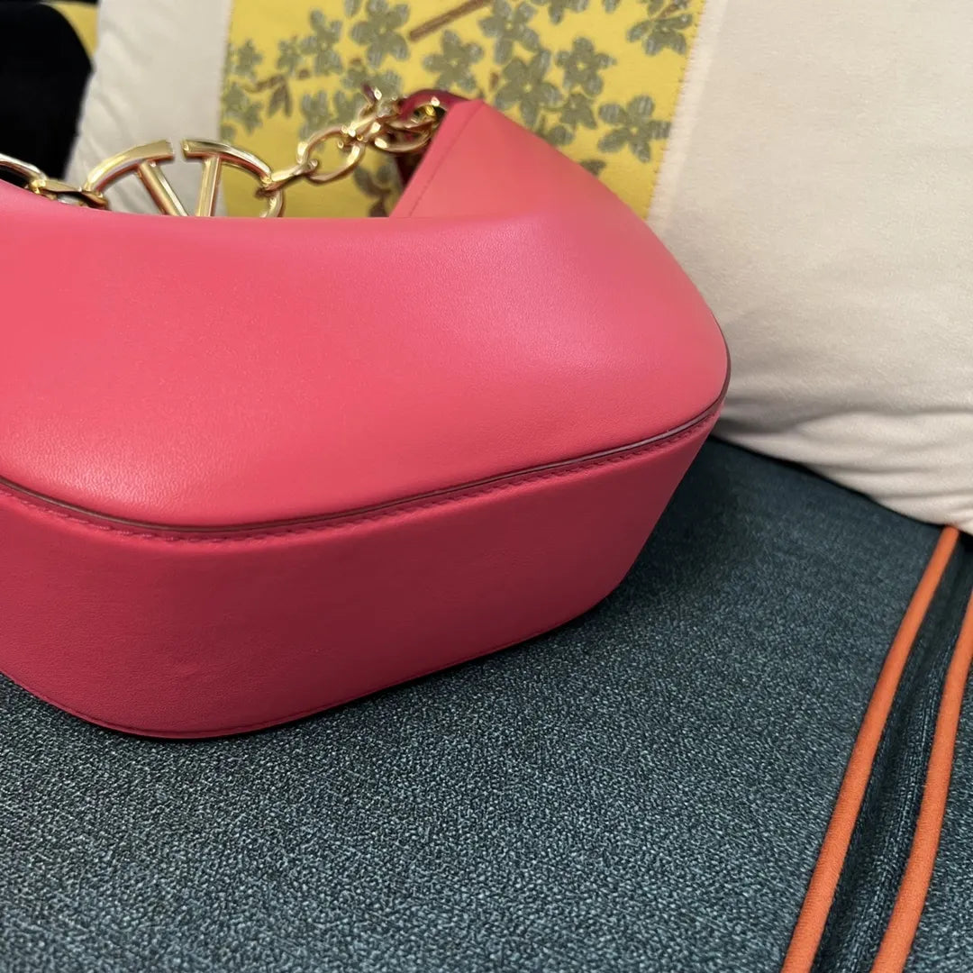 Valentino Fuchsia Hobo Bag - Hình 4