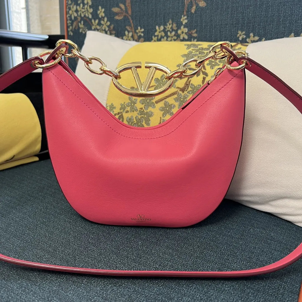 Valentino Fuchsia Hobo Bag - Hình 5