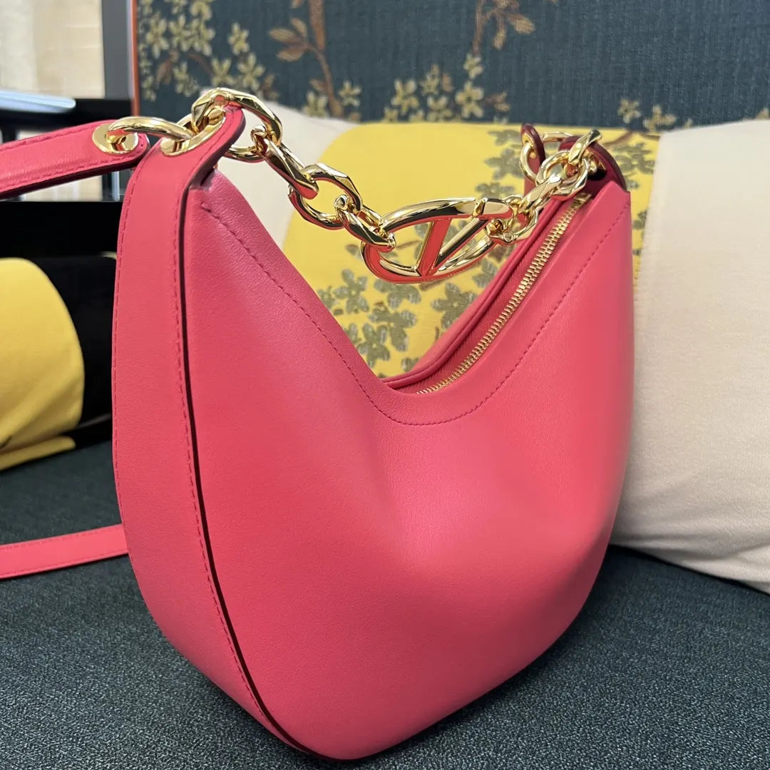 Valentino Fuchsia Hobo Bag - Hình 2