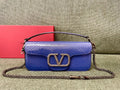 vlogo Valentino Blue Python Bag