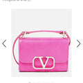smooth Valentino Fuchsia VLogo Bag
