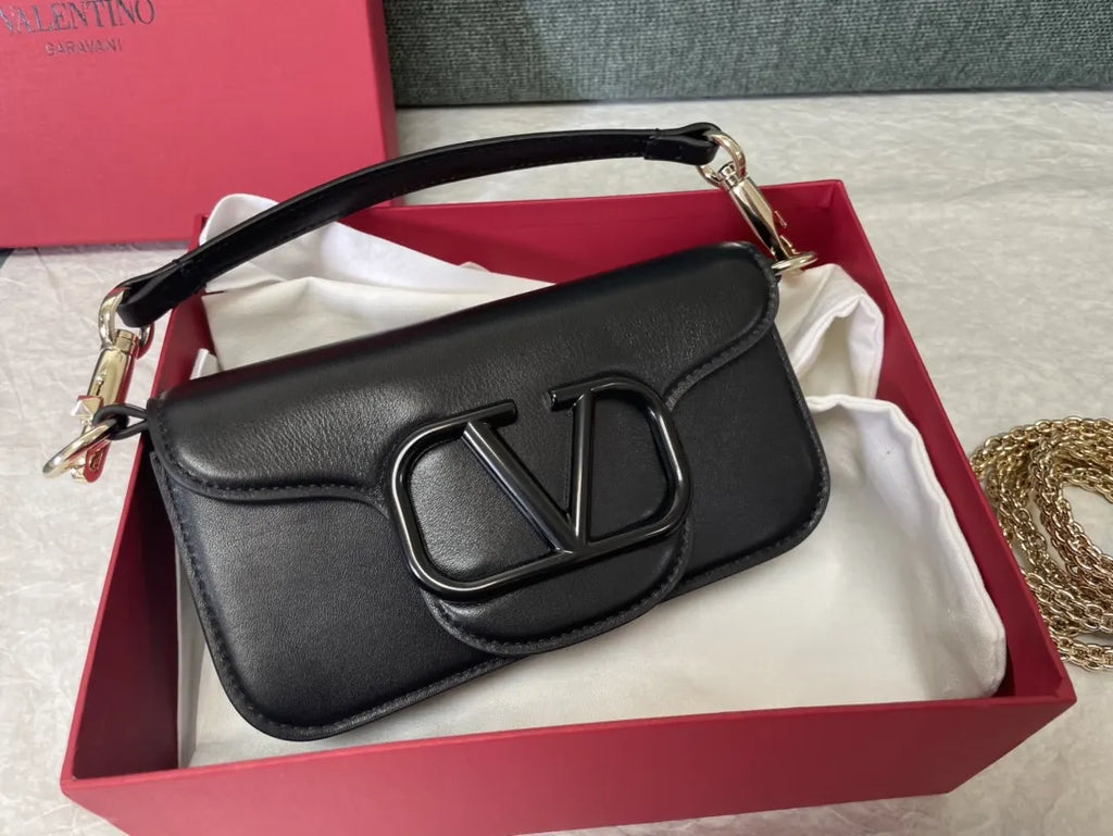 Valentino Black One Stud Nano Bag
