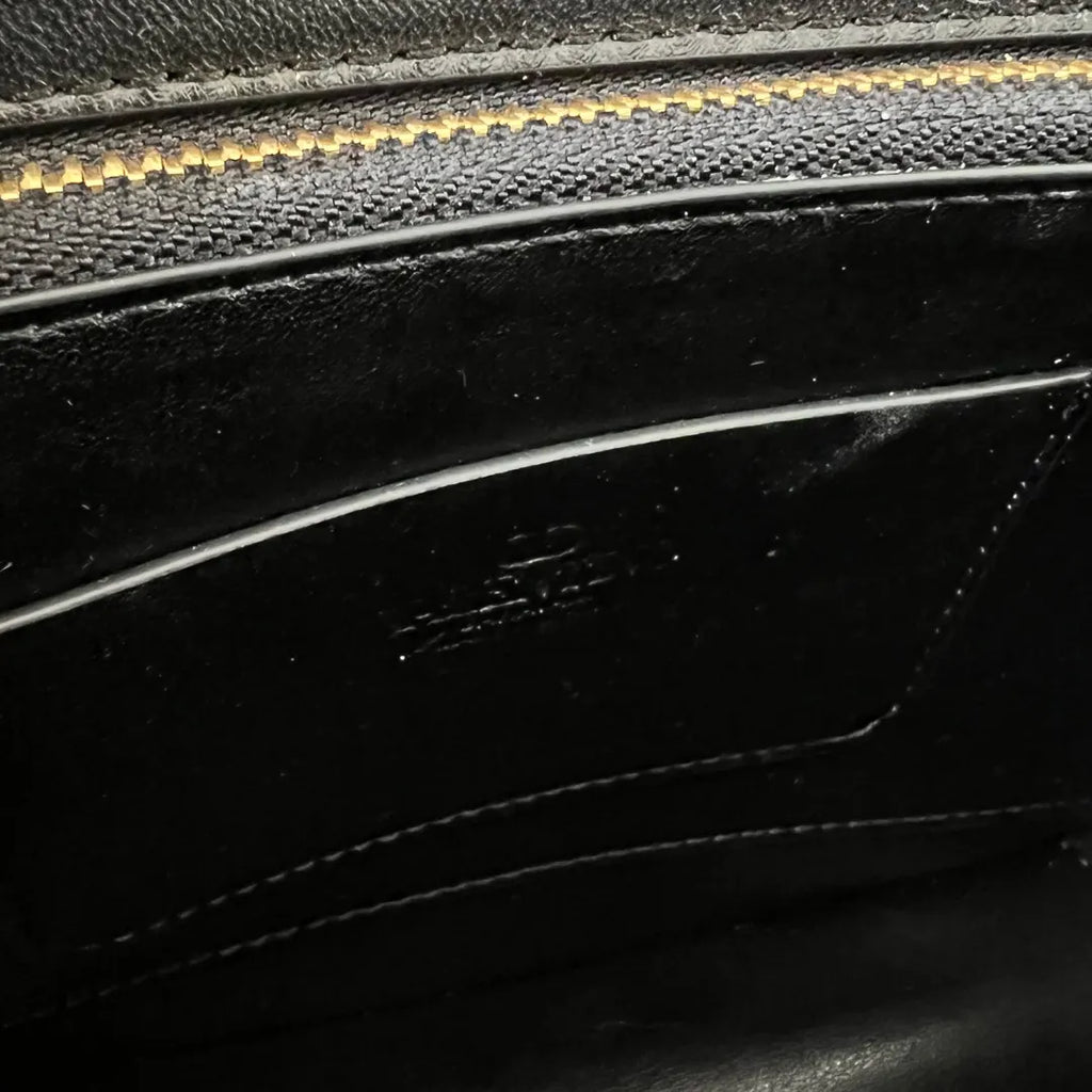 Valentino Black Quilted Shoulder Bag - Hình 8