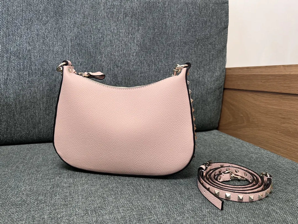 Valentino Rose Quartz Hobo Bag