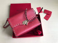 Valentino Red Rockstud Bag