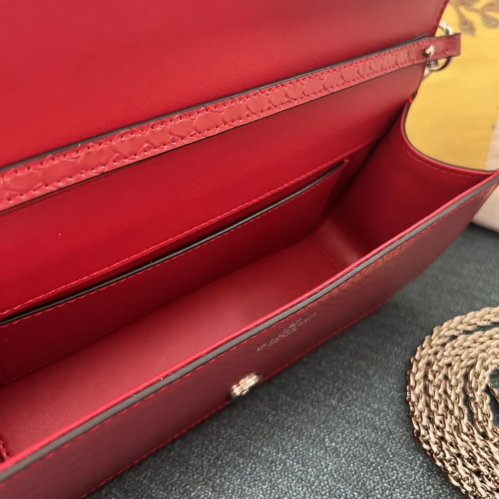 Valentino Ruby Python Bag - Hình 9