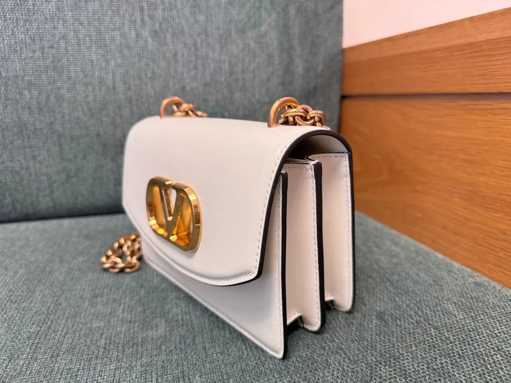 Valentino Optic White Bag - Hình 5