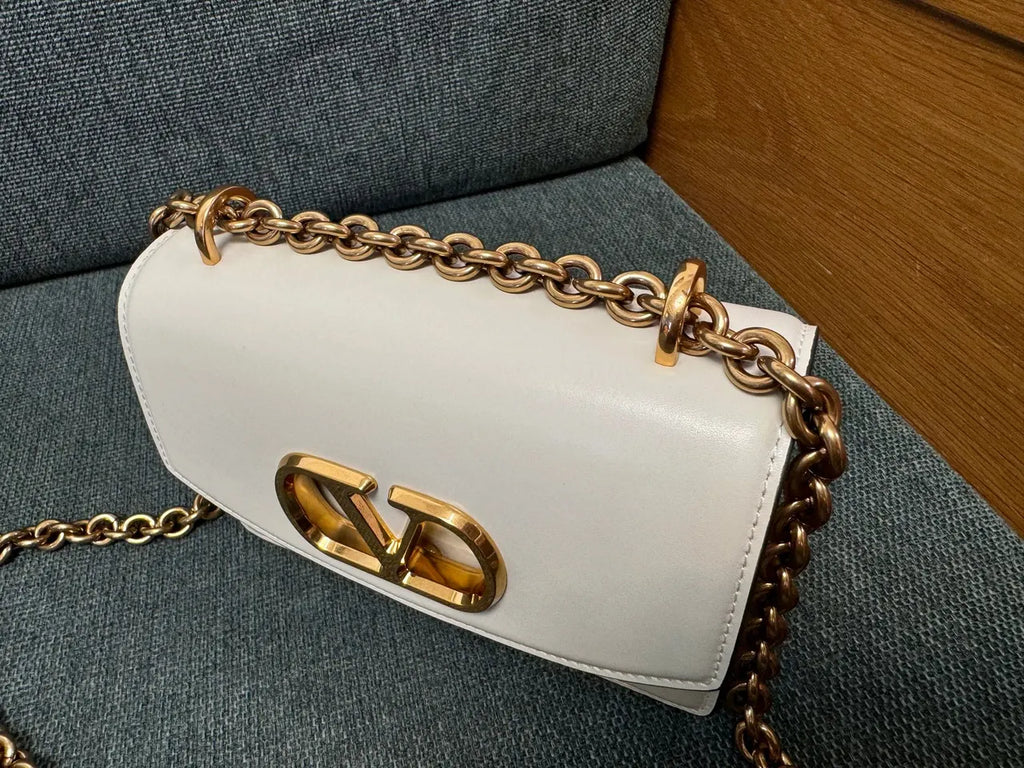 Valentino Optic White Bag - Hình 3