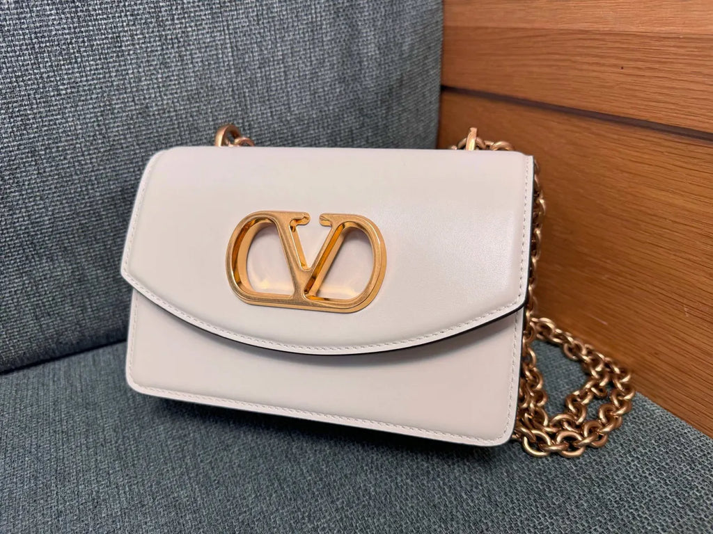Valentino Optic White Bag - Hình 4