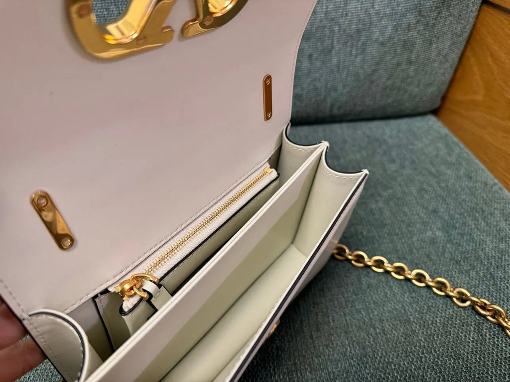 Valentino Optic White Bag - Hình 8