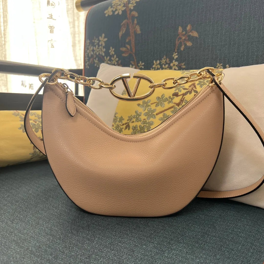 Valentino Dune Leather Hobo