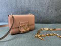 Valentino Peach Leather Crossbody