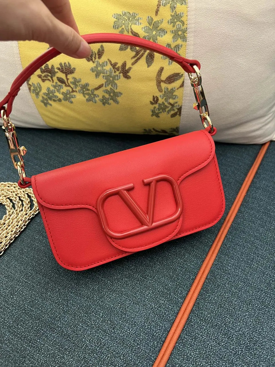 Valentino Red VLogo Bag