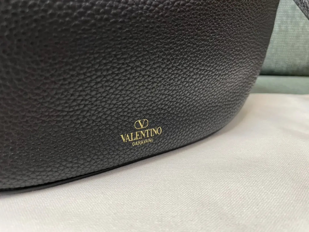 Valentino Black Hobo Bag - Hình 8
