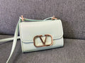 Valentino Mint Green VLogo Bag leather