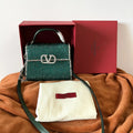 Valentino Green Crystal Bag