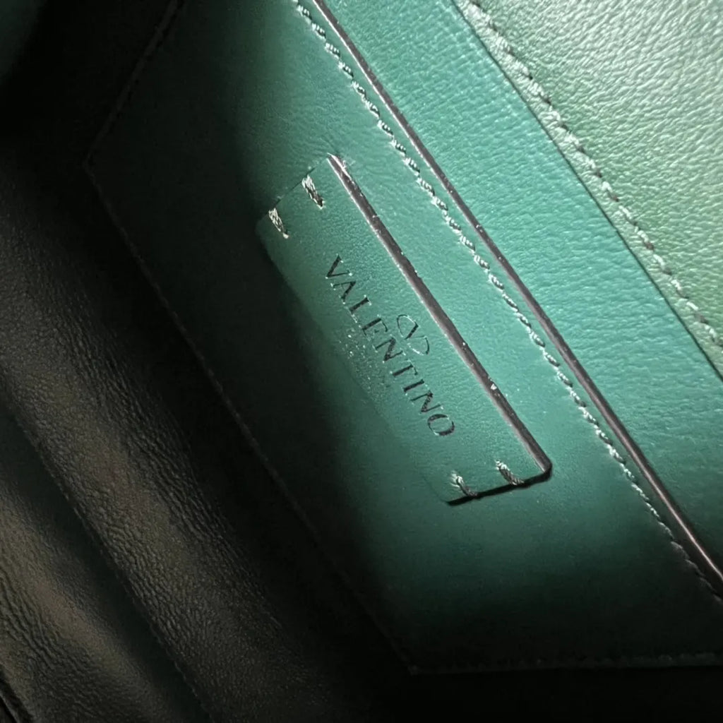 Valentino Green Crystal Bag - Hình 9