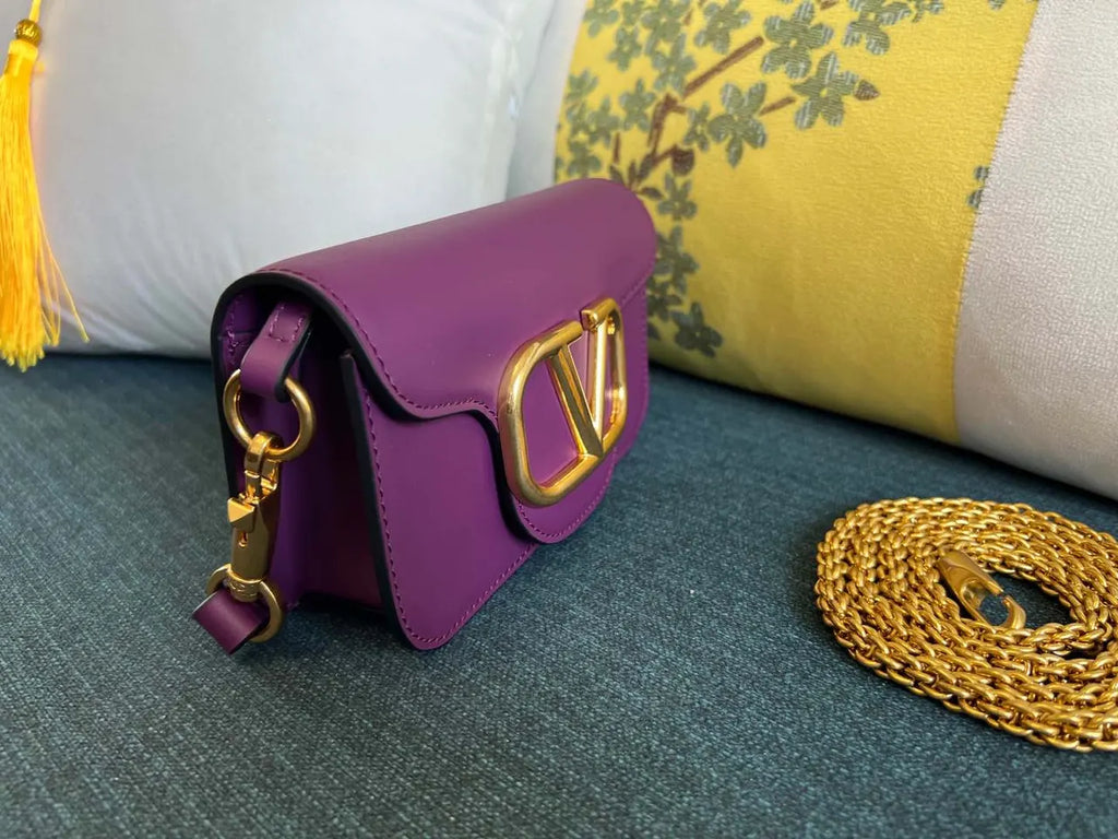 Valentino Amethyst VLogo Bag - Hình 2