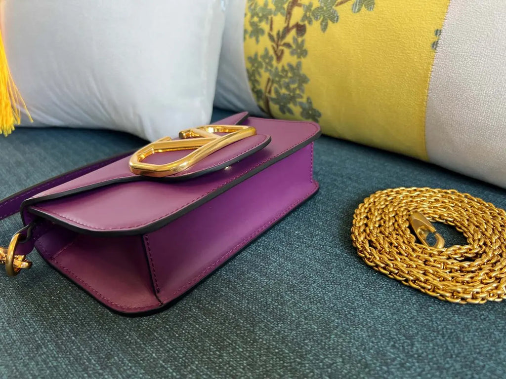 Valentino Amethyst VLogo Bag - Hình 3
