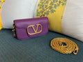 Valentino Amethyst VLogo Bag