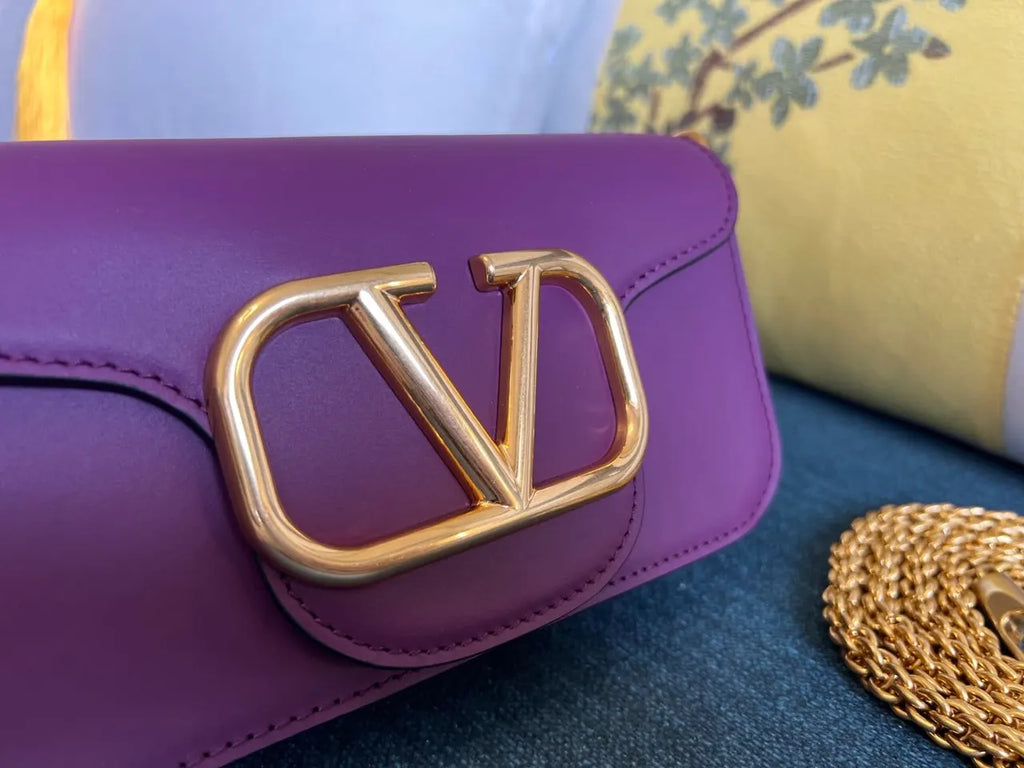 Valentino Amethyst VLogo Bag - Hình 5