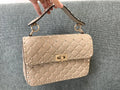 Valentino Beige Roman Stud Shoulder Bag