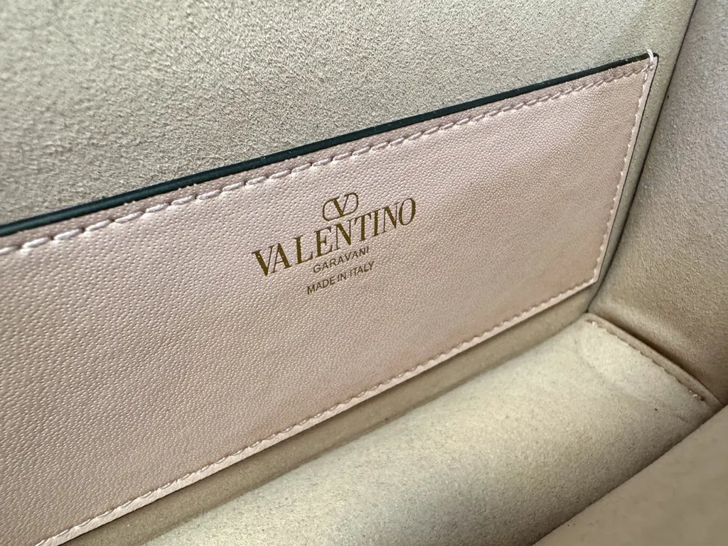 shoulder Valentino Rose Crystal Bag - Hình 5