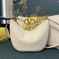 Valentino White Leather Hobo