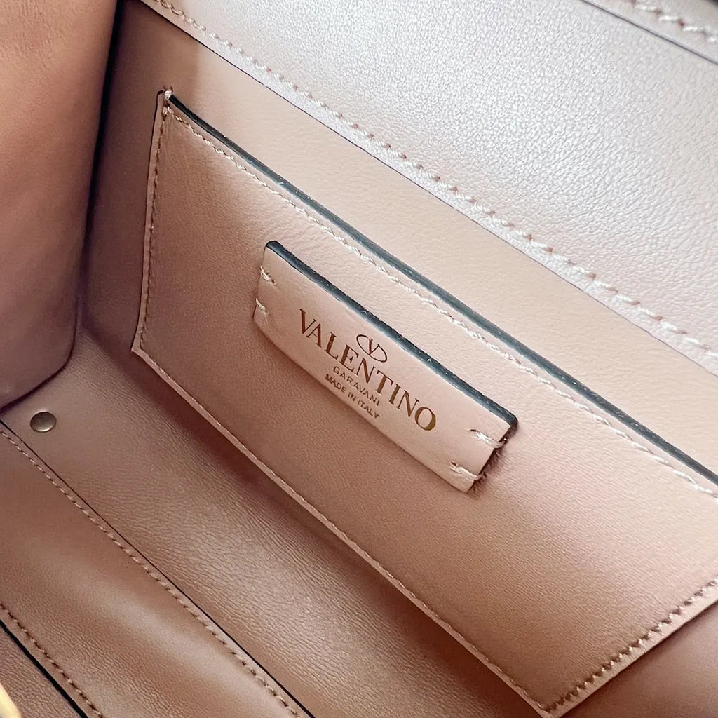 Valentino Rose Crystal Bag - Hình 9
