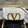 Valentino White VLogo Bag