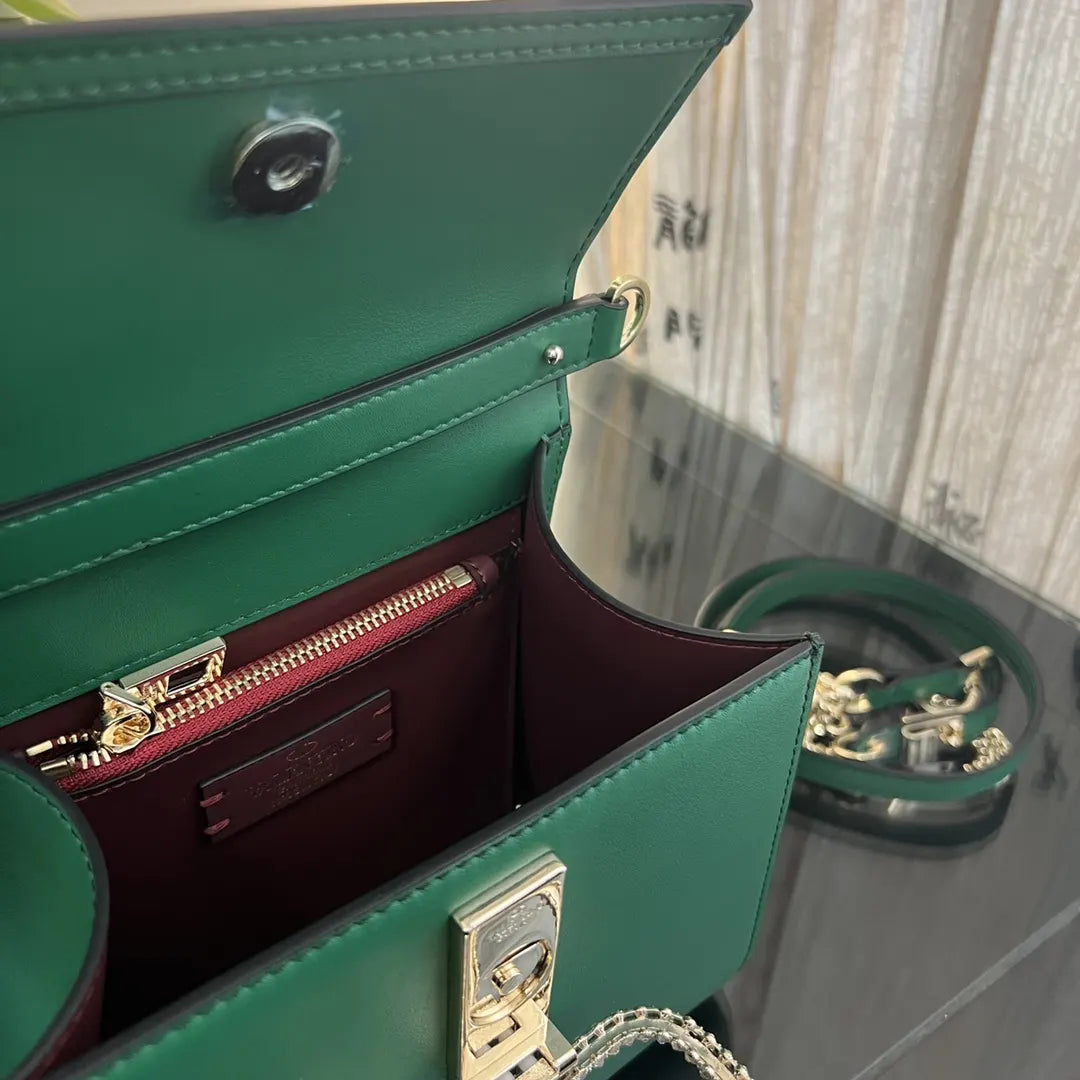 Valentino Emerald Bag - Hình 7